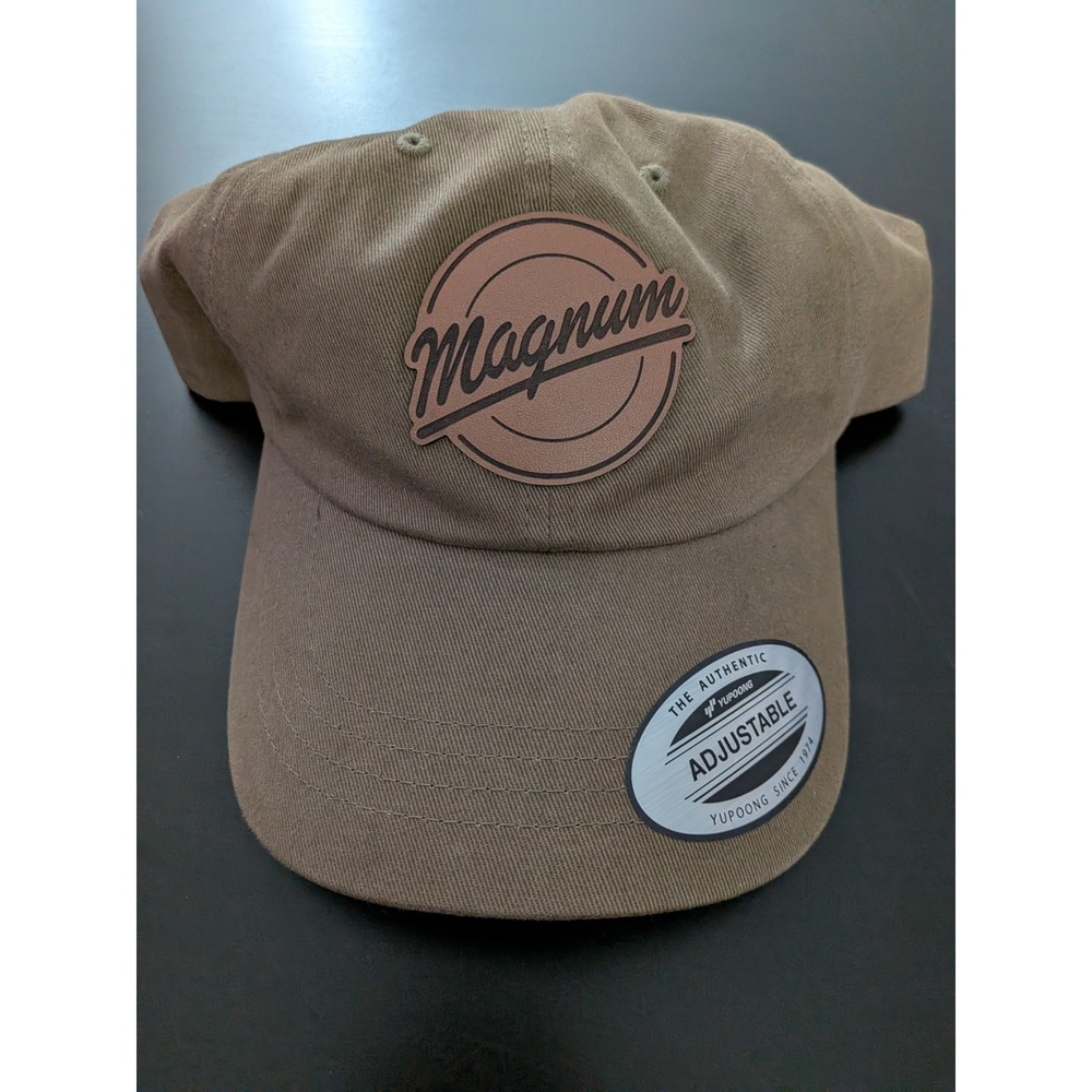 Magnum‎ Logo Green Brown Hunting Hat Straoback OSFM The Classics